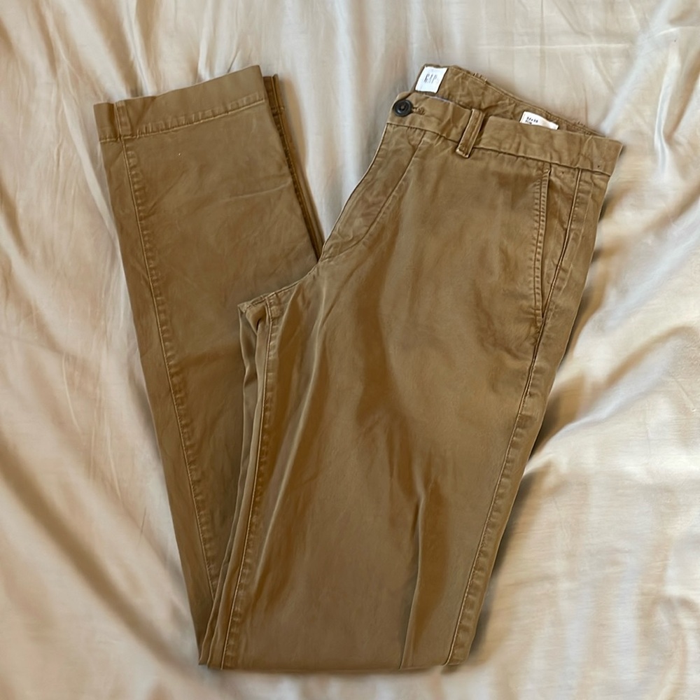 Brown Khakis - GAP - 32x36